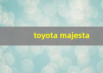 toyota majesta